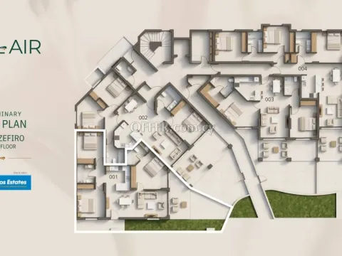 3 bed apartment for sale in Geroskipou Pafos - 3