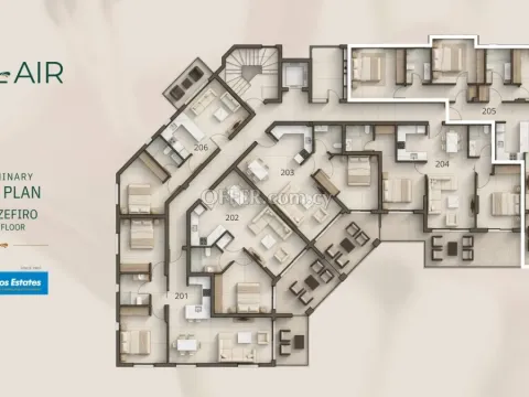 3 bed apartment for sale in Geroskipou Pafos - 3
