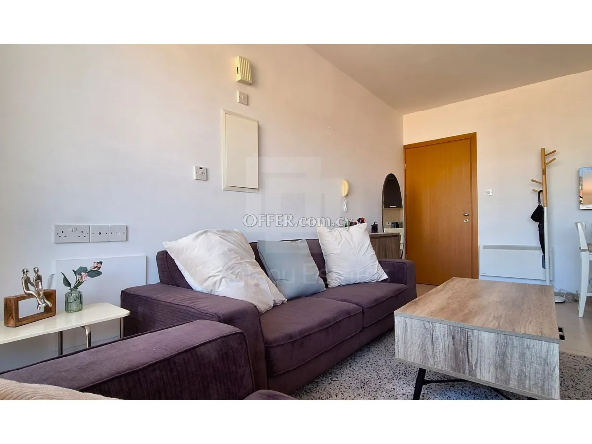Very spacious furnished and equipped modern apartment in Germasogia area. - 2