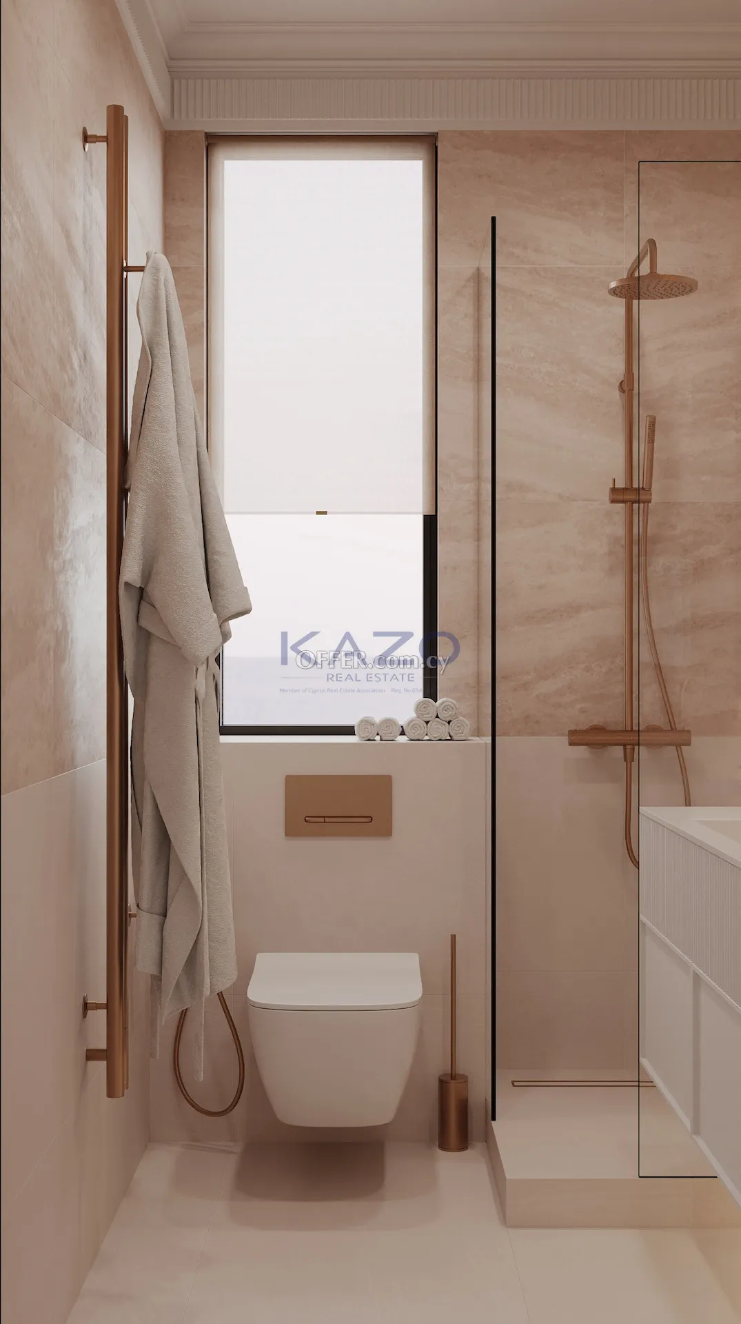 Modern Kato Paphos Penthouse with Sea View - 5
