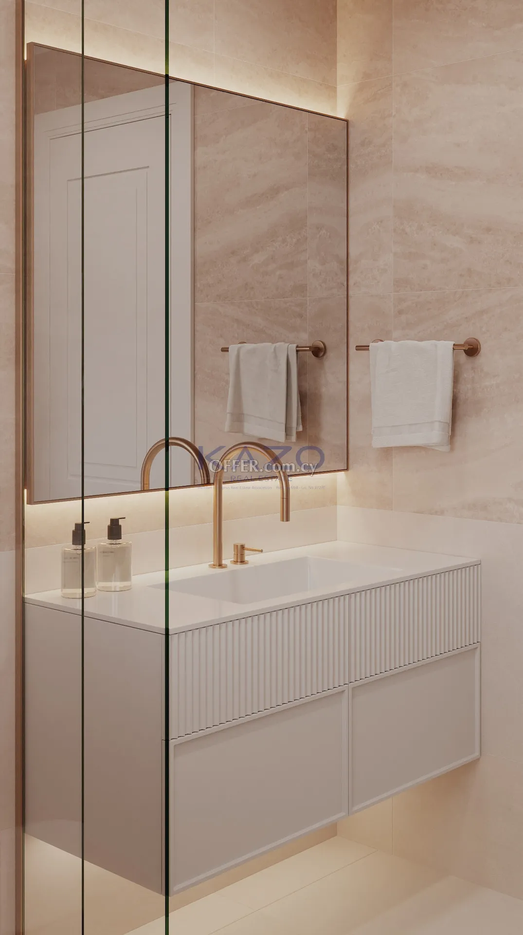Modern Kato Paphos Penthouse with Sea View - 4