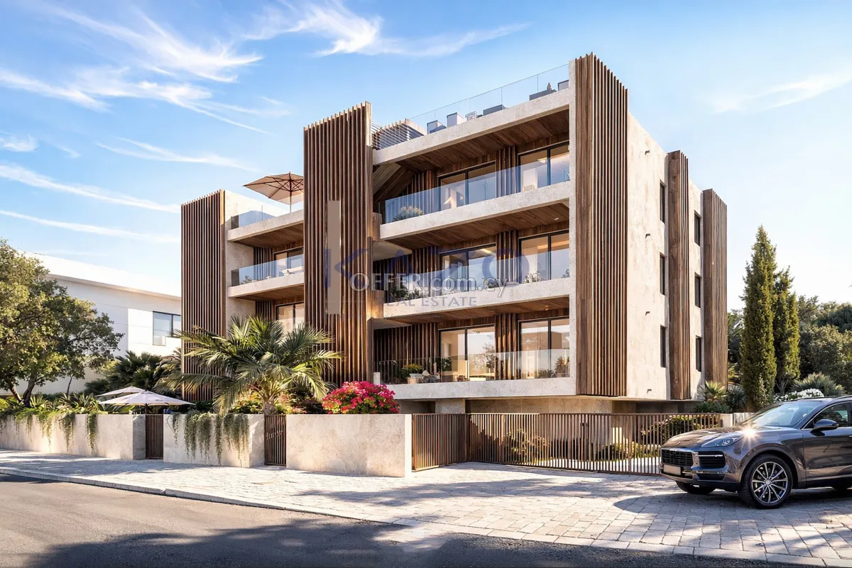 Modern Kato Paphos Penthouse with Sea View - 3