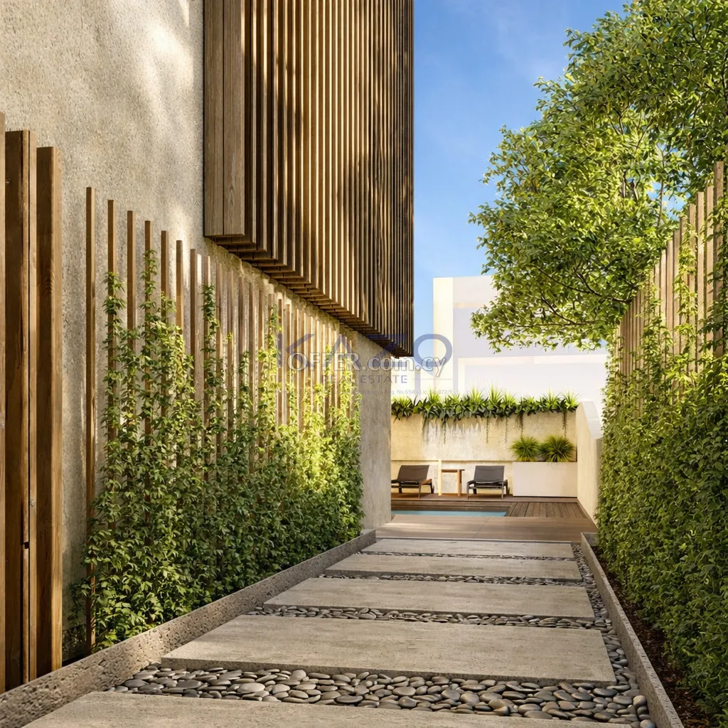 Modern Kato Paphos Penthouse with Sea View - 2
