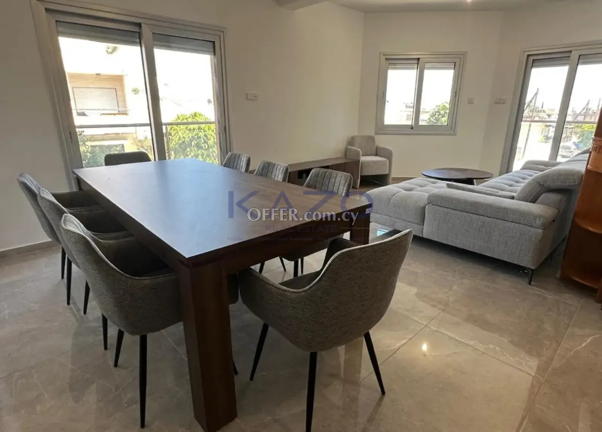 Fully Furnished Three Bedroom Upper Level Apartment in Quiet Polemidia - 12