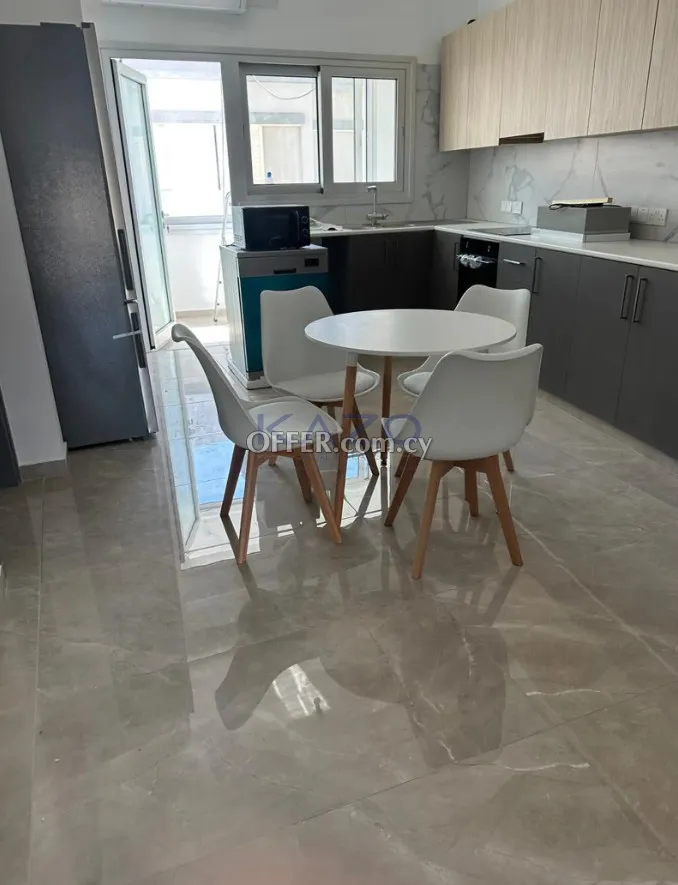 Fully Furnished Three Bedroom Upper Level Apartment in Quiet Polemidia - 11