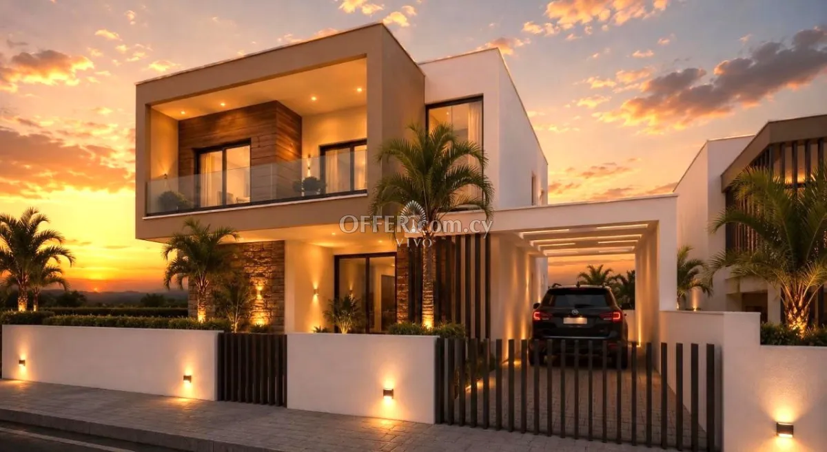 CONTEMPORARY 4 BEDROOM DETACHED HOUSE WITH PRIVATE POOL IN AGIOS ATHANASOS - 3