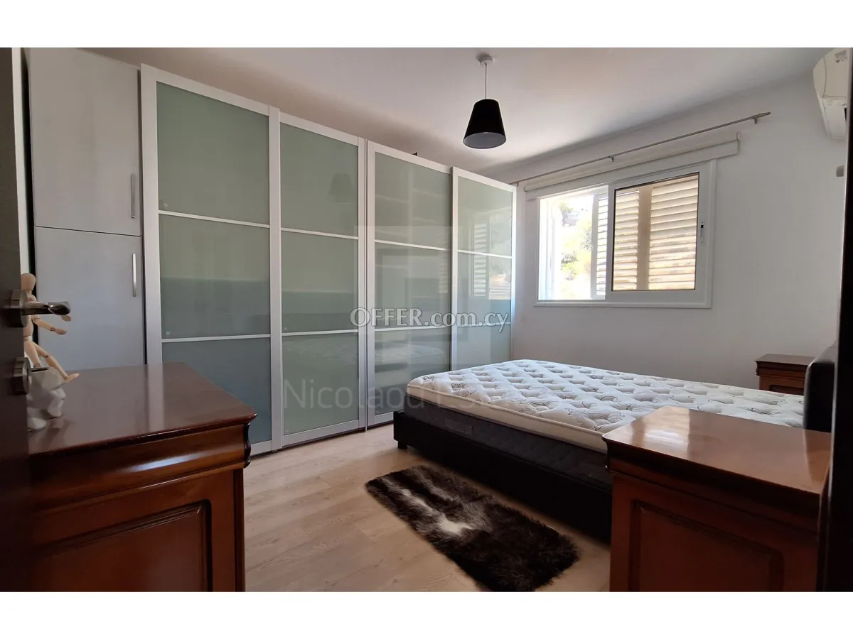 Very spacious furnished and equipped modern apartment in Germasogia area. - 6