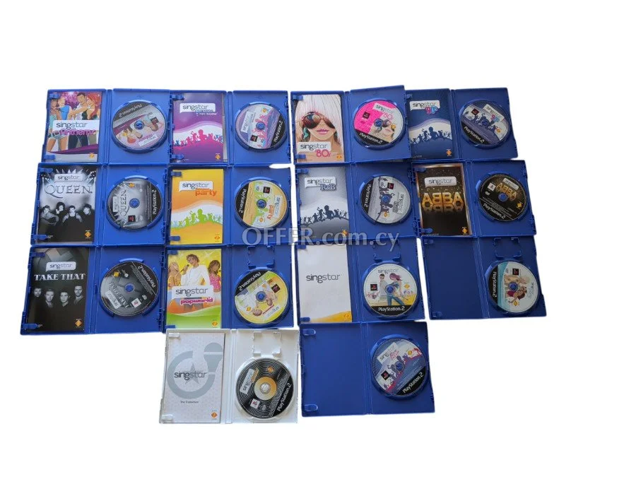 14x Singstar Games on PlayStation 2 - 5
