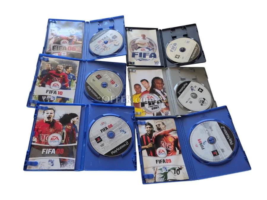 6X FIFA Games on PlayStation 2 - 2