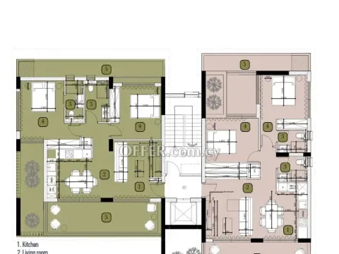 Apartment (Penthouse) in Universal, Paphos for Sale - 2