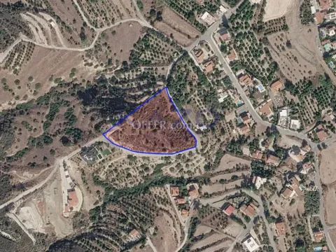 Large Development Land for Sale in Akrounta Village - Main Photo