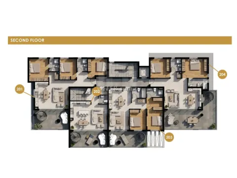 Modern Two Bedroom Apartment with Roof Garden and Premium Lifestyle Amenities for Sale in Oroklini Larnaca - 8