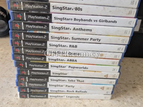 14x Singstar Games on PlayStation 2 - 4