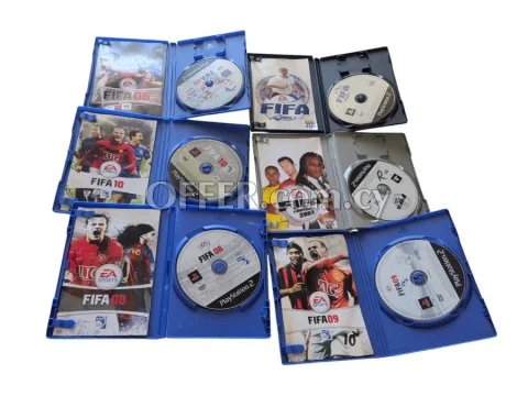 6X FIFA Games on PlayStation 2 - 2