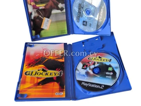 2x Jockey racers game for Playstation 2 - 2