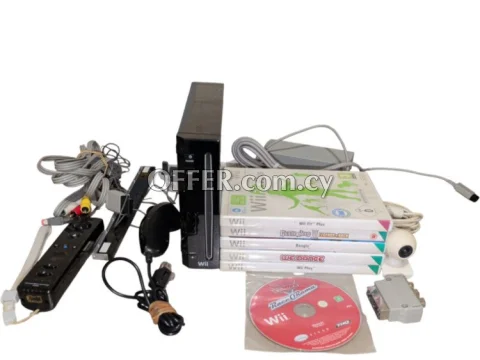 Nintendo Wii | Console bundle | 6 games | RVL-001 (EUR) | - Main Photo