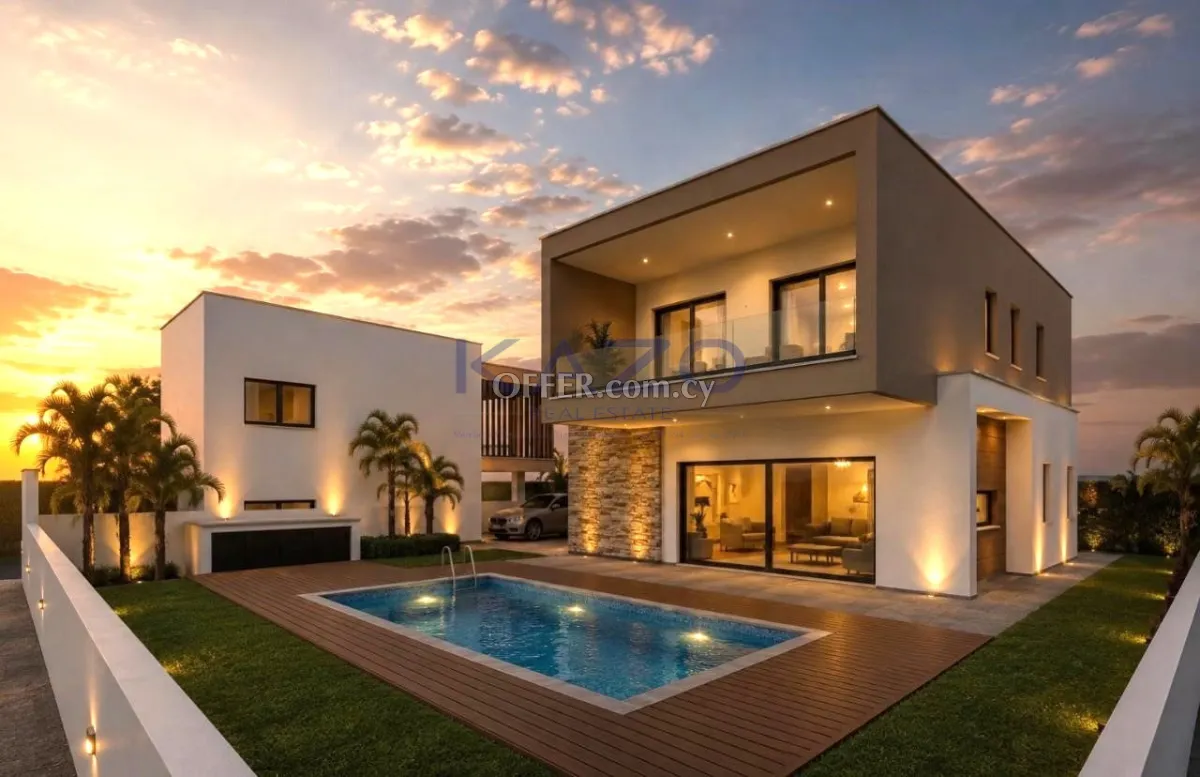 4-Bed Detached House with Pool in Agios Athanasios - 5