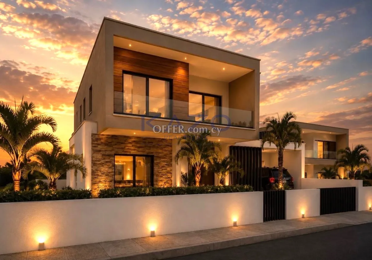 4-Bed Detached House with Pool in Agios Athanasios - 4