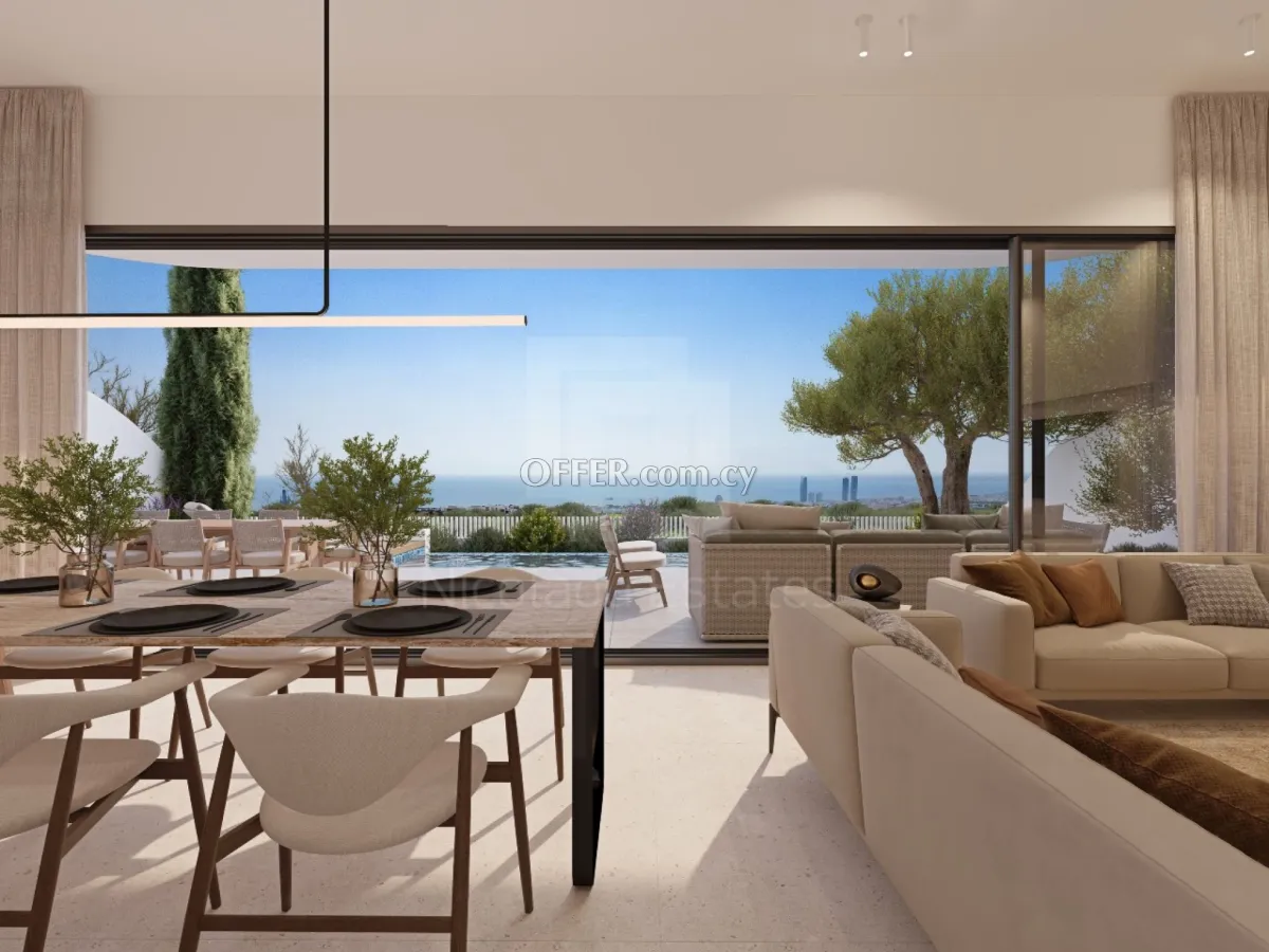 New three bedroom villa in luxury private complex in Germasogeia village Limassol - 3