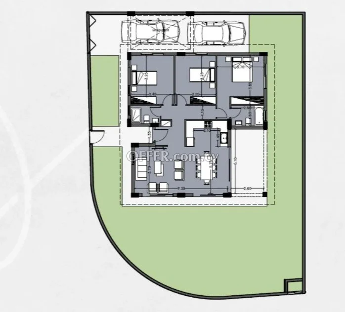 Under construction 3 beds house in Souni, Limassol #HOUSE-SUBURBS-8306S - 4