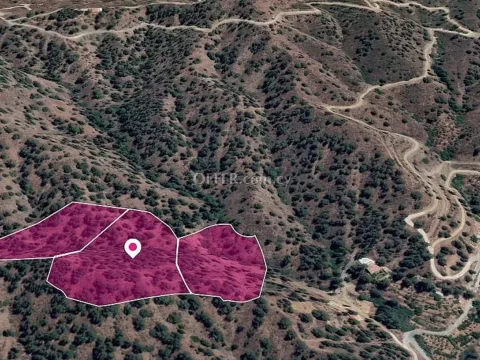 Three adjacent agricultural Fields in Kakopetria Nicosia - Main Photo