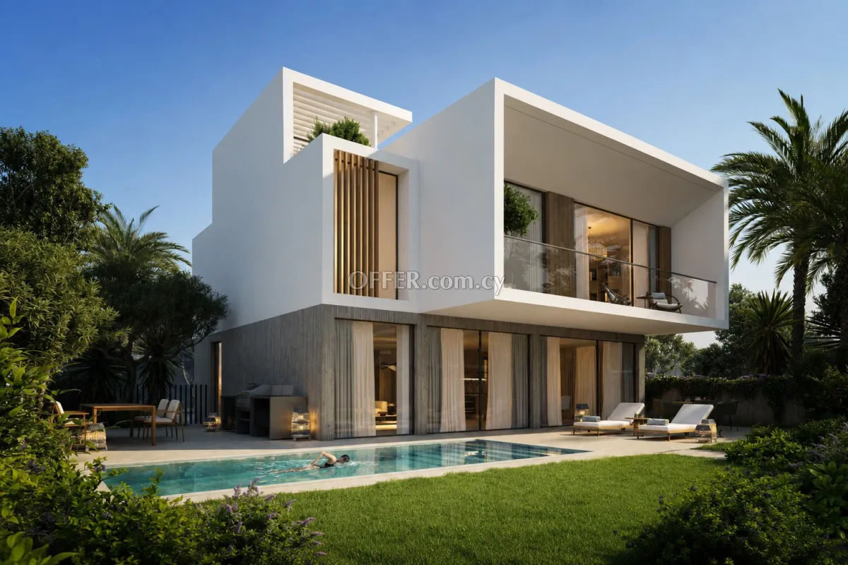 Luxury Beachfront Villas & Apartments for Sale in Geroskipou Beach, Paphos | Exclusive Development - 1