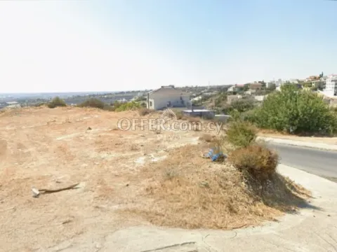 RESIDENTIAL PLOT WITH SEA VIEWS IN LAIKI LEFKOTHEA LIMASSOL - Main Photo