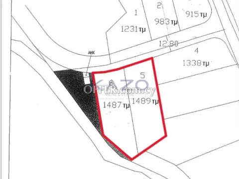 Large Building Plot for Sale in Paramytha Village (Under Division) - Main Photo