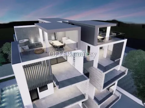 3 Bedroom Penthouse For Sale Germasogeia Limassol