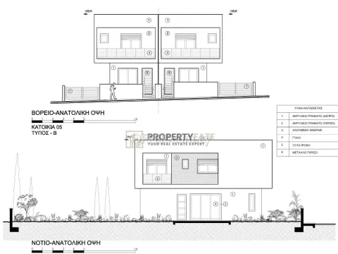 Under-Construction 3-Bedroom Semi-Detached House for Sale in Pareklisia - Main Photo