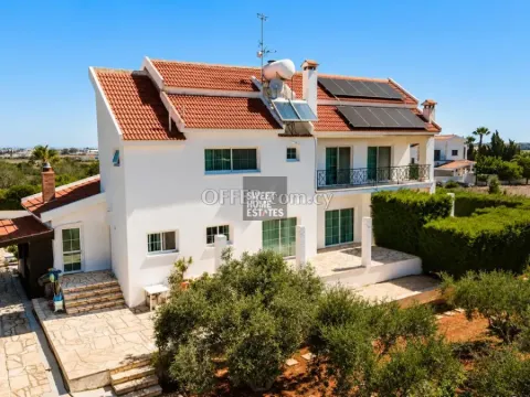 Custom Built Villa with Big Plot in the Outskirts of Paralimni - Main Photo