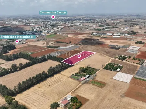 Agricultural field in Deryneia Ammochostos