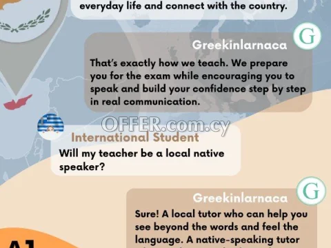 Greek Language Courses in Cyprus, 18th September 2026 - Main Photo