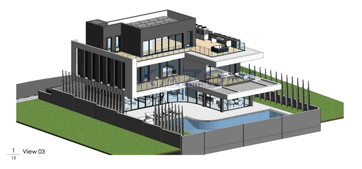 Sea View Building Plot in Germasoyeia - 3