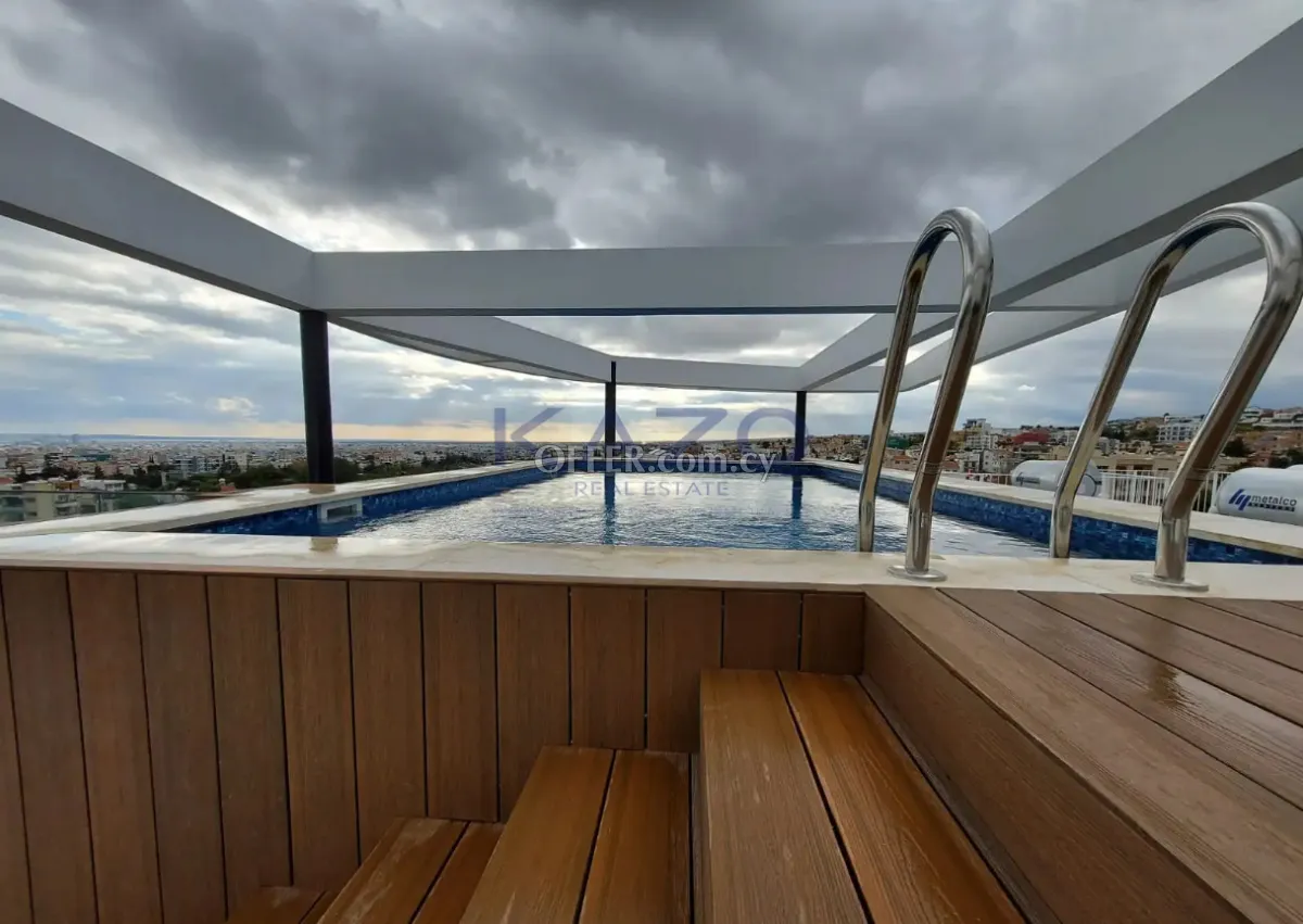 Prestigious Three Bedroom Penthouse with Private Pool for Rent in Panthea - 2