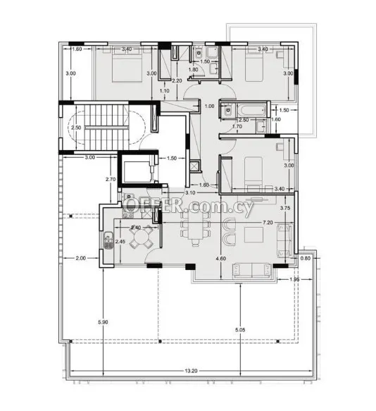 Apartment (Penthouse) in Neapoli, Limassol for Sale - 1