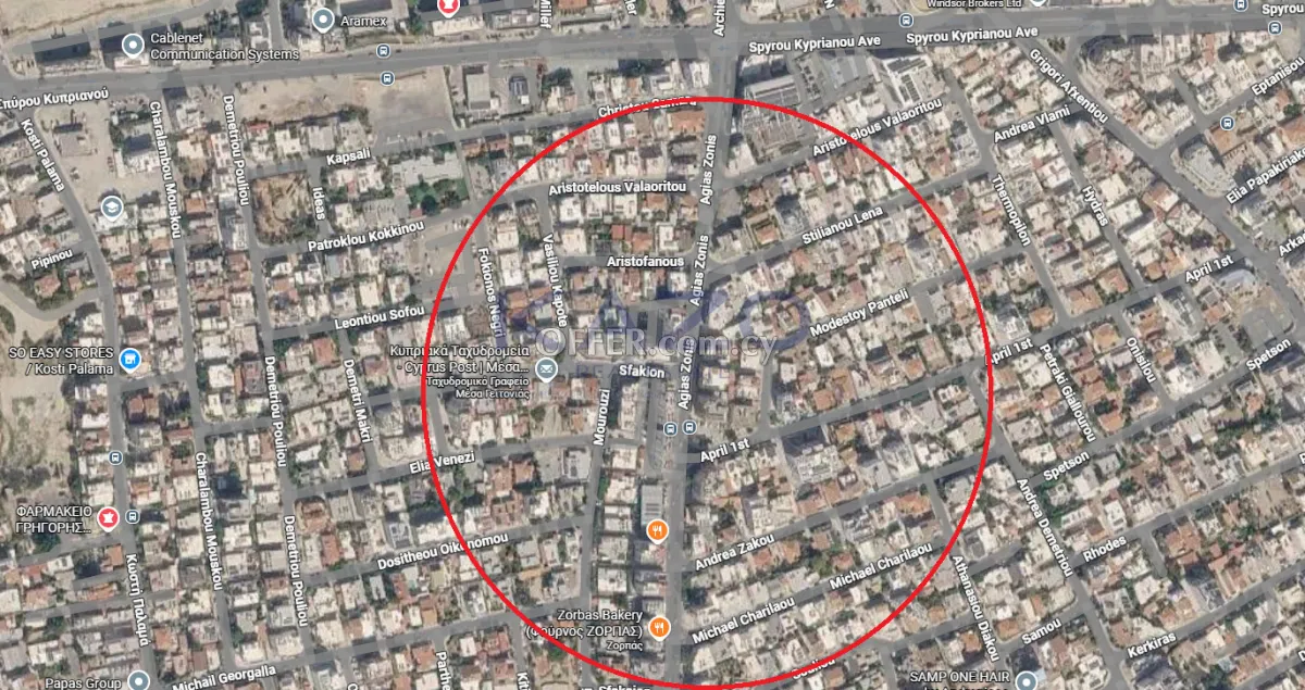 Corner Building Plot in Mesa Geitonia (EB4) - 1