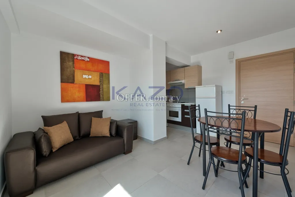 1-Bed Furnished Apartment in Mouttagiaka - 5