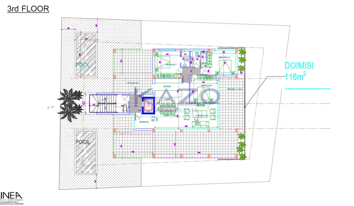 647m² Building Plot with Sea View in Erimi - 5