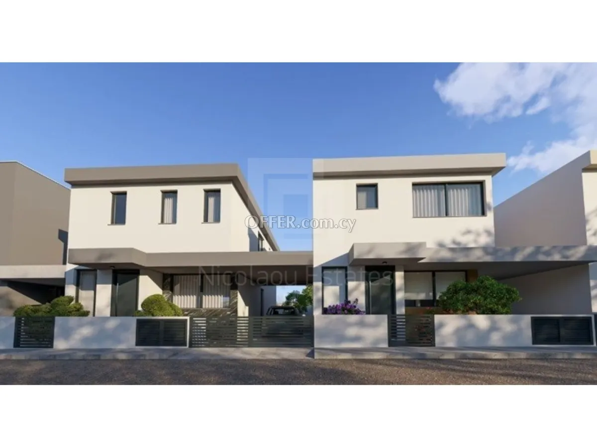 Brand new three bedroom corner house in Lakatamia area Nicosia - 4