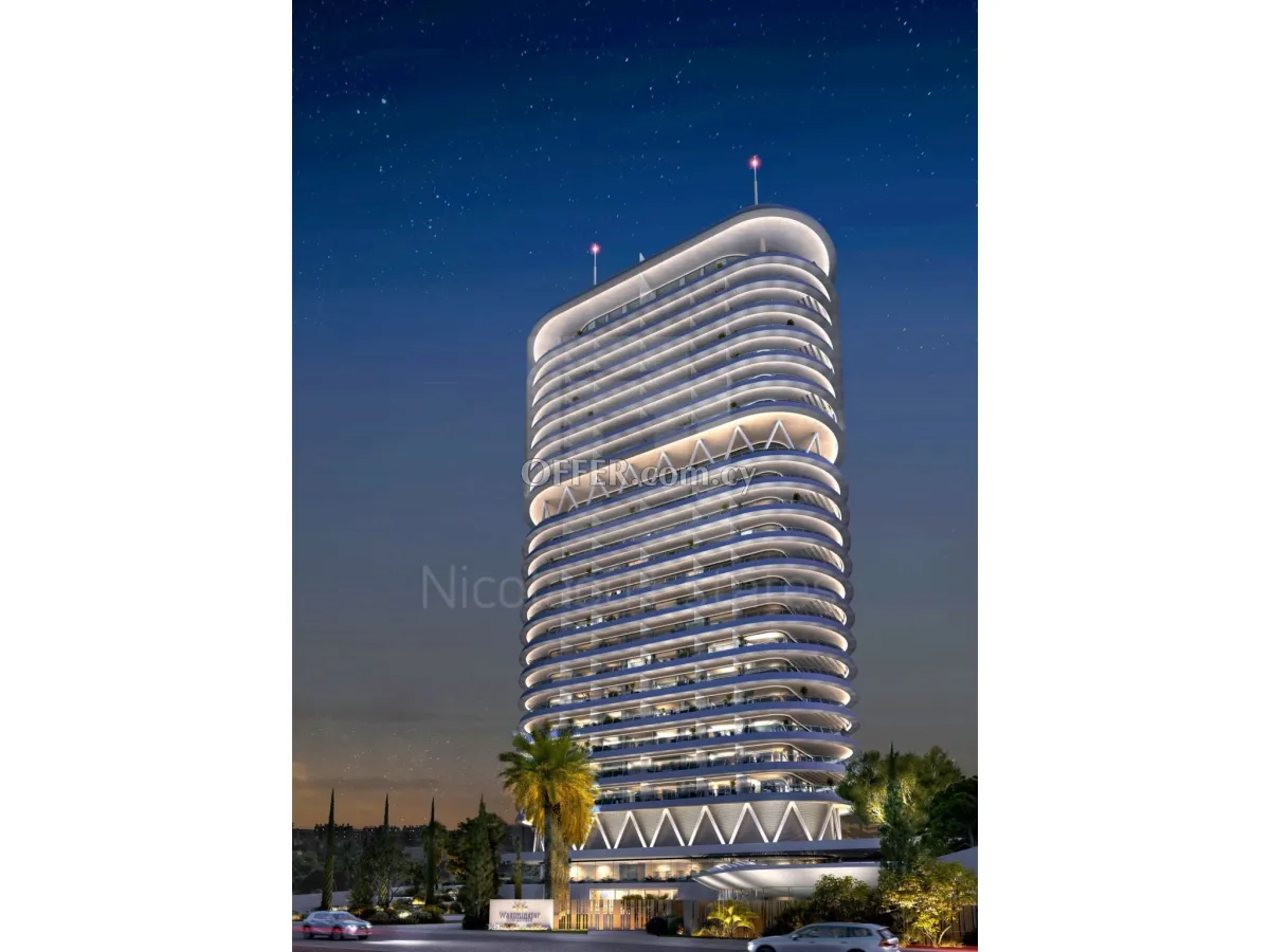 Exclusive 2 whole floor residence 15th 16th floors on a high rise tower 150m from the beach in Potamos Germasogias - 4