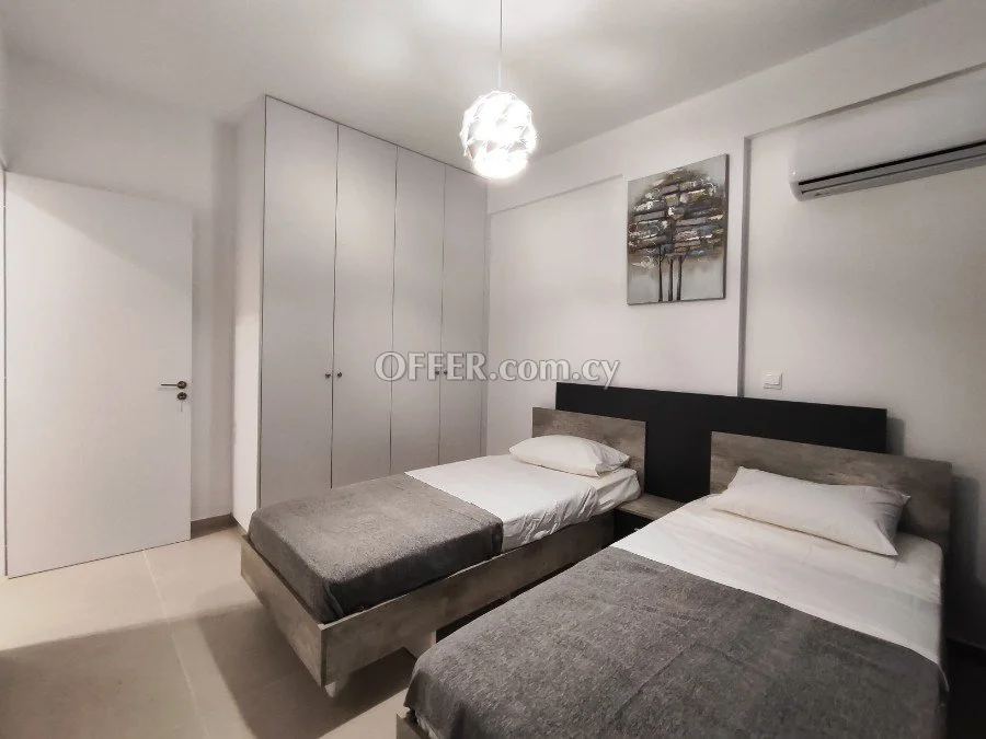 A modern 2-bed - 2 bath fully furnished apartment for rent with communal pool in Larnaca - 6