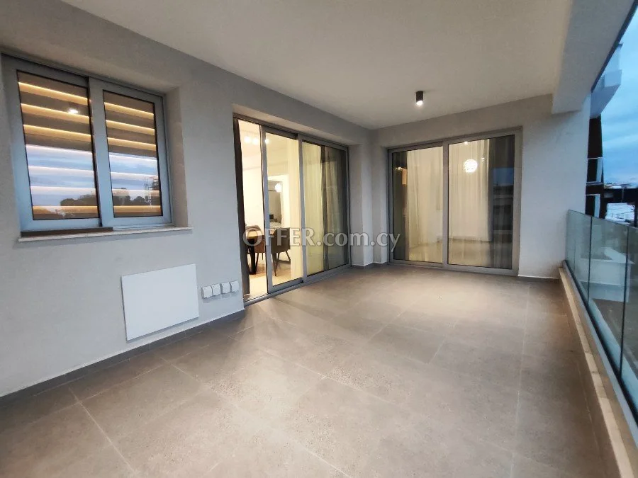 A modern 2-bed - 2 bath fully furnished apartment for rent with communal pool in Larnaca - 1