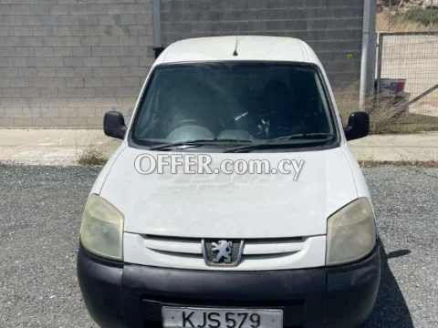 2005 Peugeot Partner 1.9L Diesel Manual Van/Minivan - 2