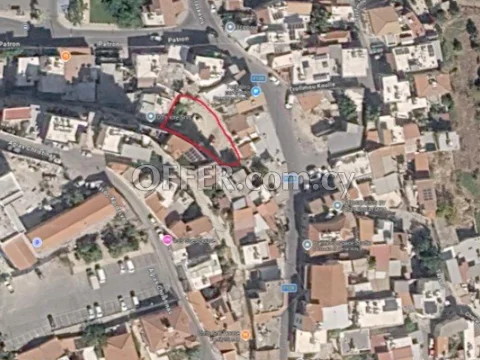 316m² Residential Development Plot for Sale in Agia Paraskevi, Limassol District 120% Density - Main Photo