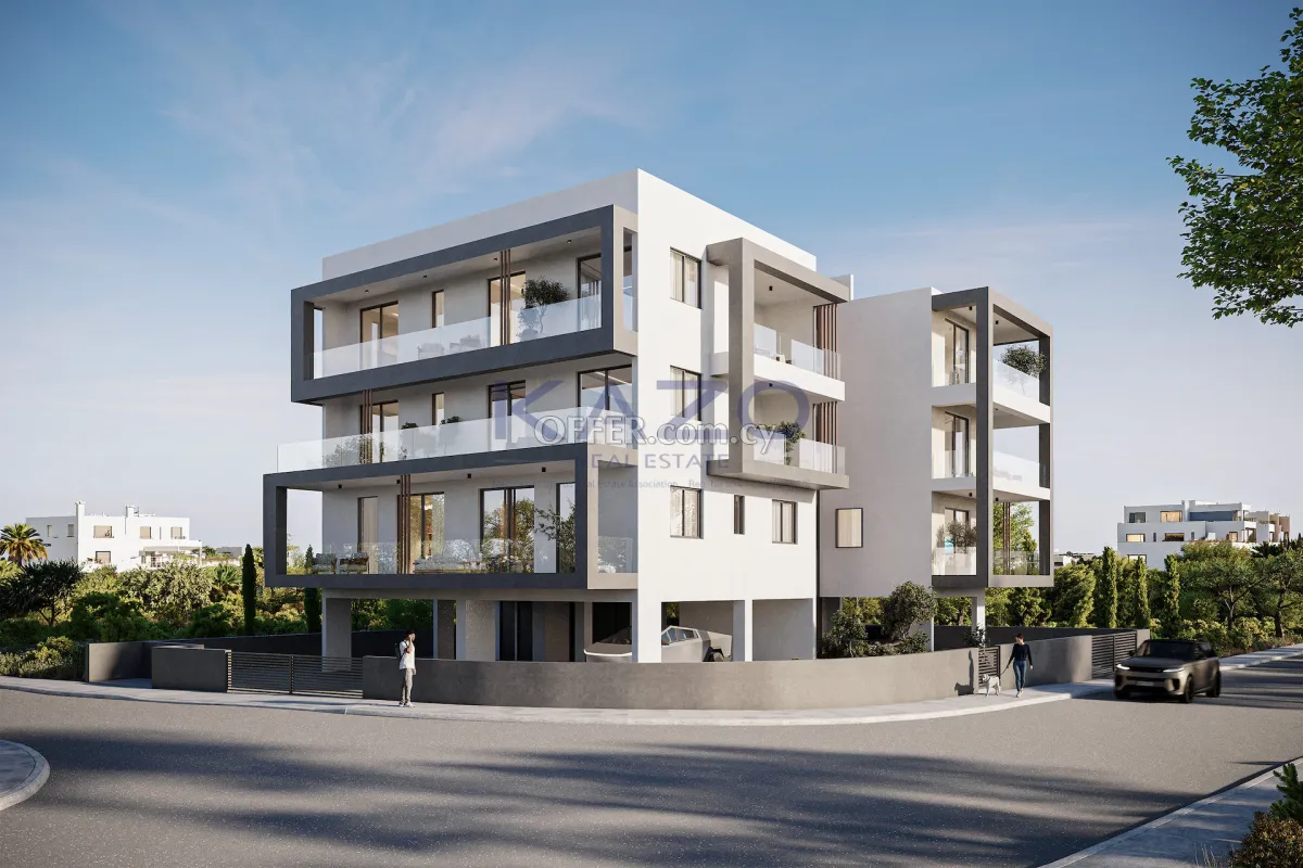 3-Bed Modern Apartment in Paphos - City Centre - 1