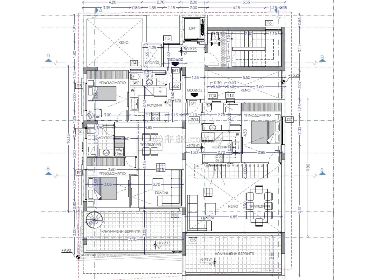 Brand new luxury 2 bedroom duplex apartment in Agios Athanasios - 7