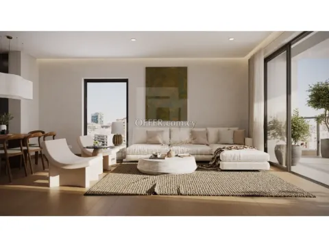 Brand new two bedroom penthouse apartment in Lykavitos near Agios Antonios area - Main Photo