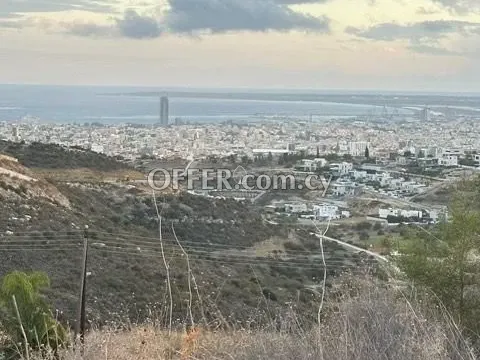 RESIDENTIAL PLOT WITH AMAZING SEA AND CITY VIEWS IN PANTHEA
