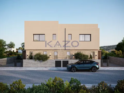 3-Bed Seafront Semi-Detached House in Geroskipou - 13